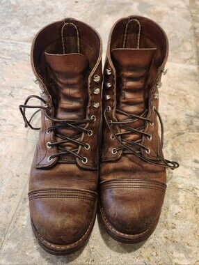 Redwing Iron Ranger Leather Boots